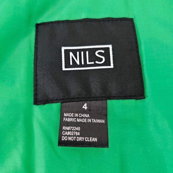 Nils Vintage Ski/Snowboarding Jacket 80s, 90s, Size 4, Green - Picture 11 of 16